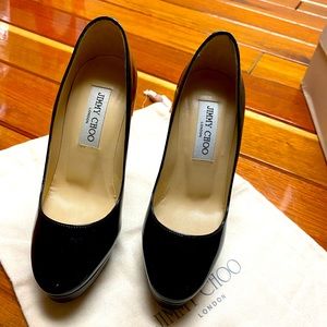 Authentic Jimmy Choo London Patent Leather Pumps